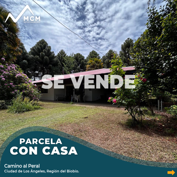 PARCELA CON CASA - VENTA